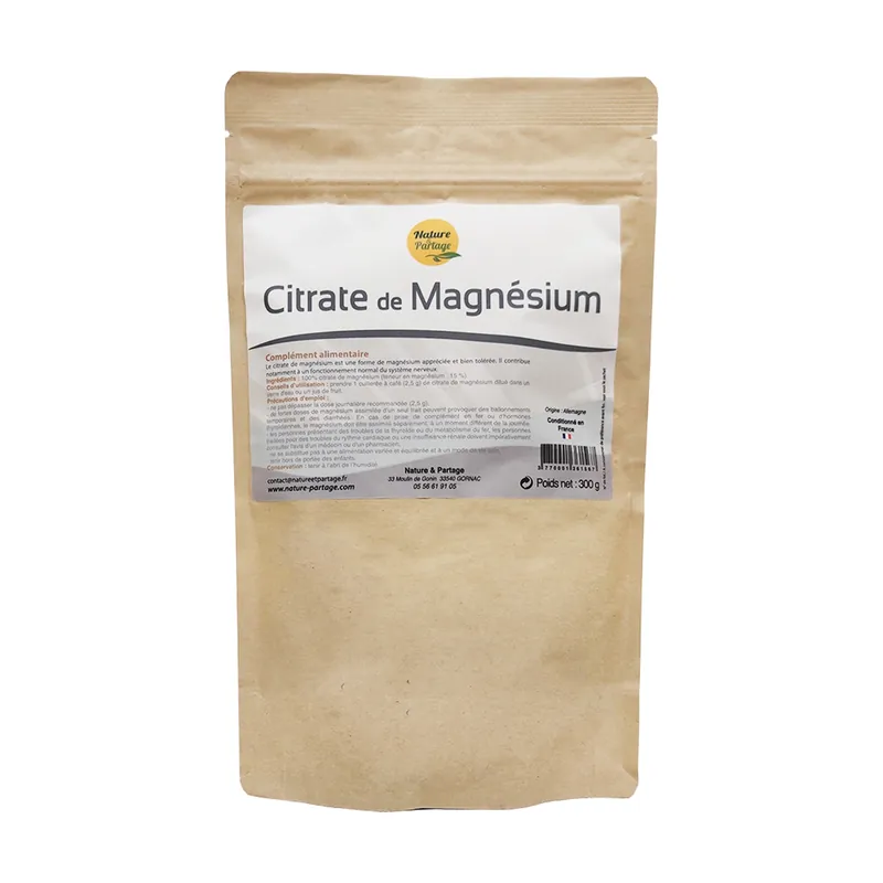 Nature et Partage‘s Magnesium Citrate Secure Checkout
