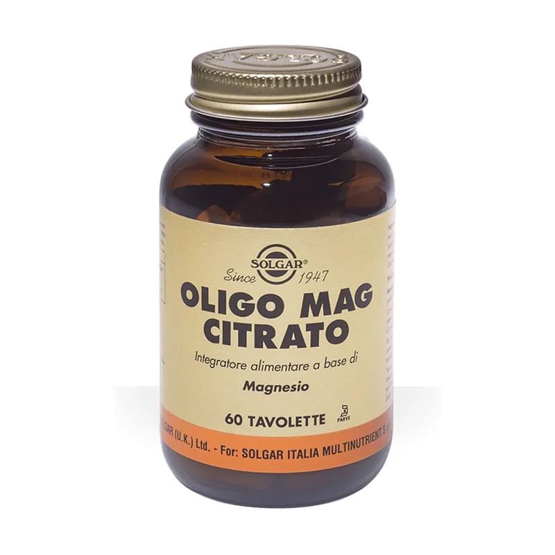 Oligo mag citrate 60 tablets Solgar Low Price