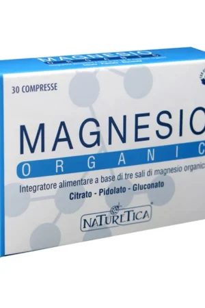 Organic magnesium 30 capsules Naturetica Grab Now