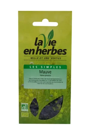 Fast Shipping Mauve flowers BIO 15 g La vie en herbes