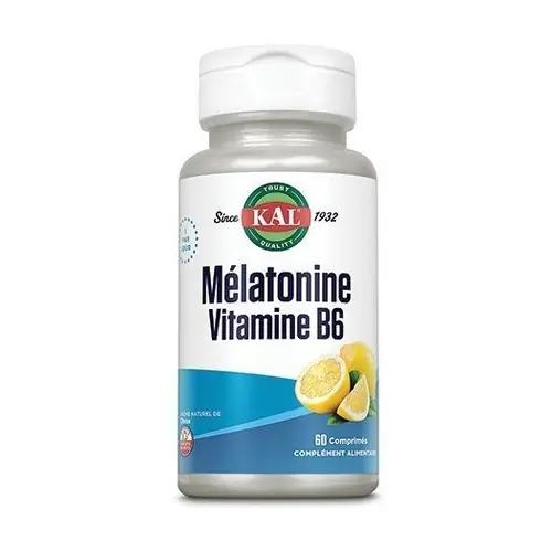 Melatonin + Vitamin B6 60 tablets (2mg) Kal Genuine
