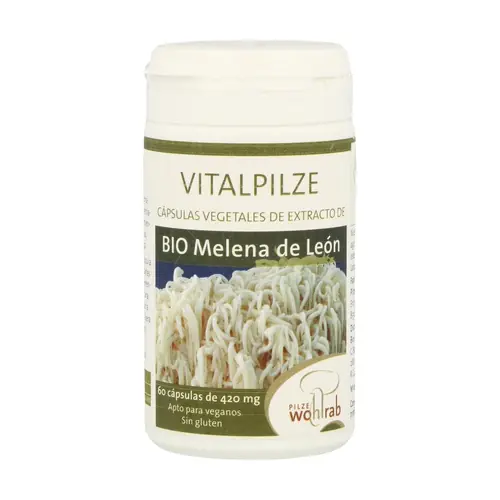Lion‘s Mane (Bio Hericium) 60 capsules Pilze Wohlrab Mega Sale