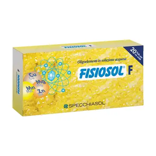 Fisiosol F (Cu-Mg-Zn-Mn) 20 ampoules Specchiasol Big Sale