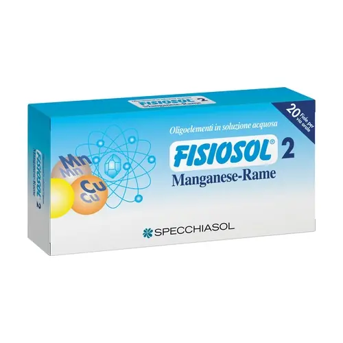 Fisiosol 2 Manganese-Rame 20 ampoules Specchiasol Factory Price