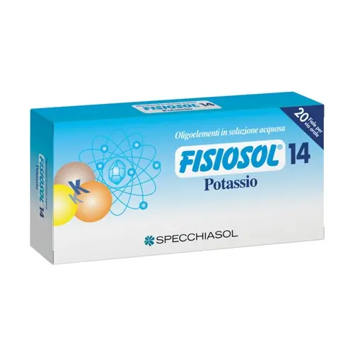 Instant Buy Fisiosol 14 Potassio 20 ampoules Specchiasol