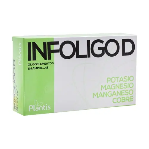 Infoligo D 20 ampoules of 5ml Plantis Deal