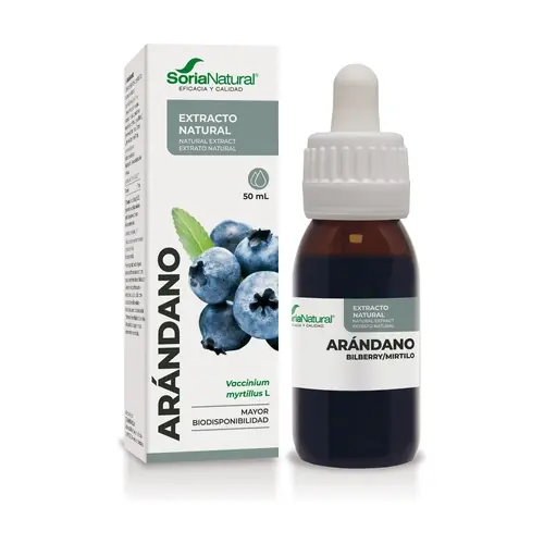 Blueberry Extract (XXI Formula) 50 ml Soria Natural Same Day Shipping