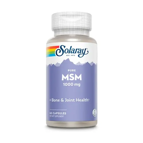 Luxury Msm (Methylsulfonylmethane) 60 capsules Solaray