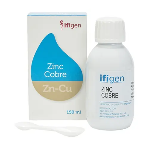 Certified Zinc-Copper (Zn-Cu) Trace elements 150 ml Ifigen