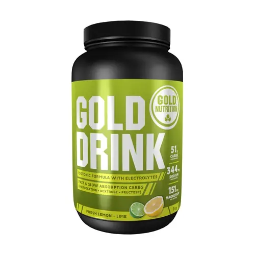 Gold drink (lemon flavor) 1 kg of powder Gold Nutrition Next Day Delivery