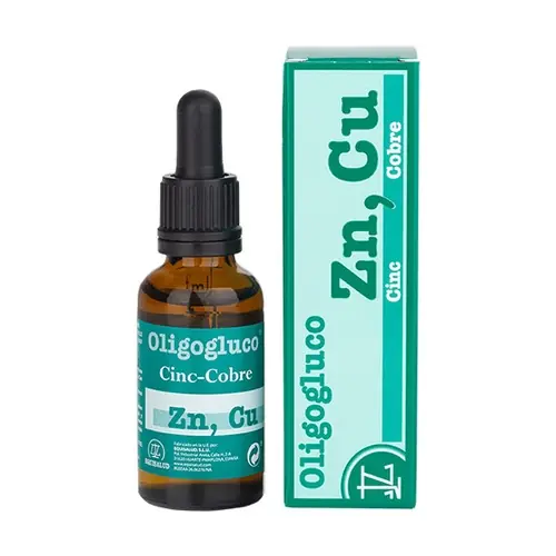 Oligogluco Zinc Copper 31 ml Equisalud Luxury
