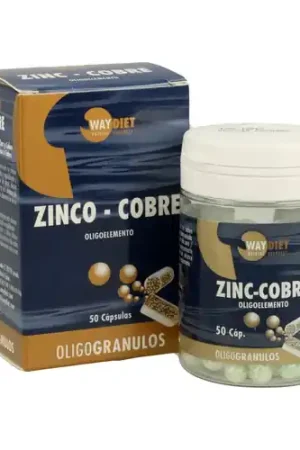 Zinc-Copper Oligogranules 50 capsules Waydiet Buy Today