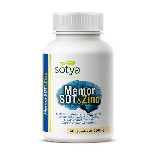 Time-Limited Memor Plus 60 capsules of 750mg Sotya