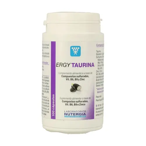 Ergytaurine from Nutergia 100 capsules Affordable