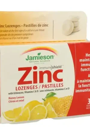 Zinc Echinacea and Vitamin C and D Jamieson Flash Sale