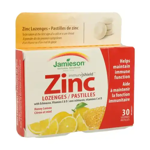 Zinc Echinacea and Vitamin C and D Jamieson Flash Sale