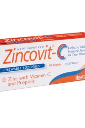 Zincovit-C 60 tablets Health Aid Holiday Sale