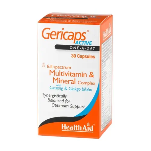 Gericaps Active 30 capsules Health Aid Shop Now