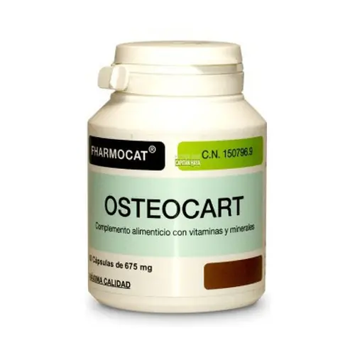 Crafted Osteocart (Calcium, Fluoride, Vitamin A and D) 60 capsules of 650mg Fharmocat