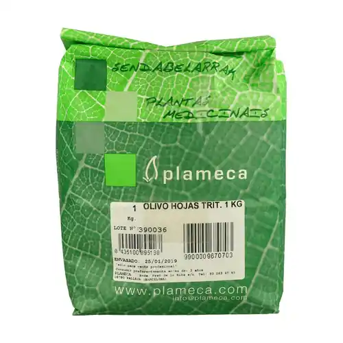 100% olive grass - crushed leaf 1 kg Plameca Next Day Delivery