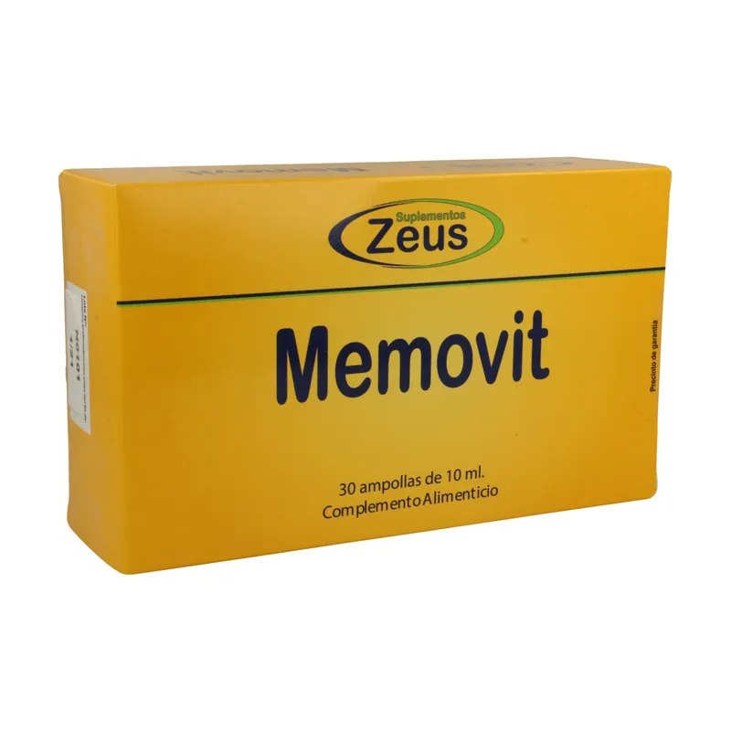 Clearance Memovit studial (memory) 30 ampoules Zeus