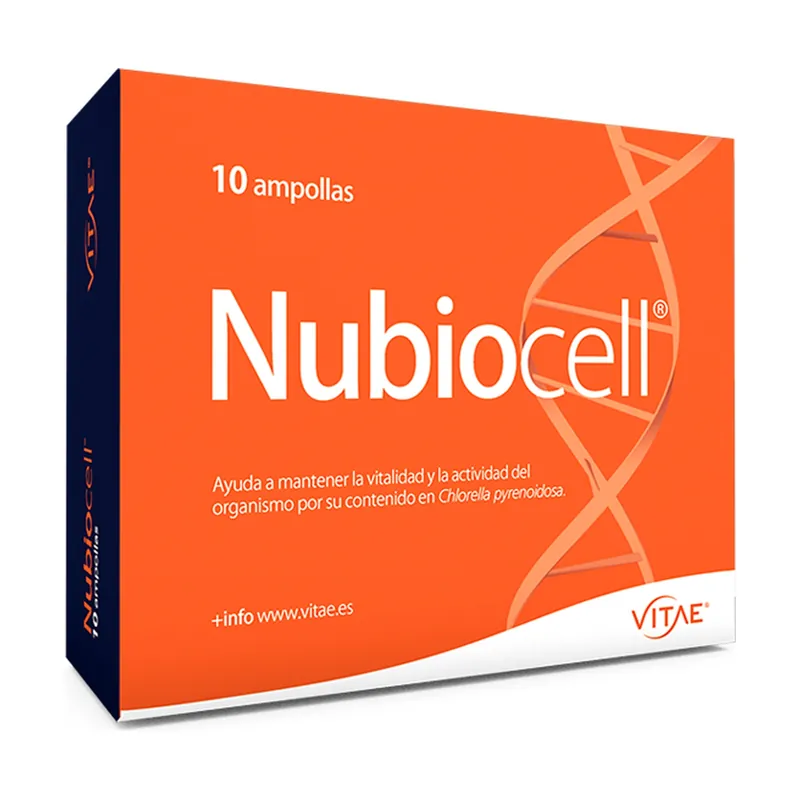 Nubiocell chlorella in ampoules 10 ampoules Vitae Holiday Sale