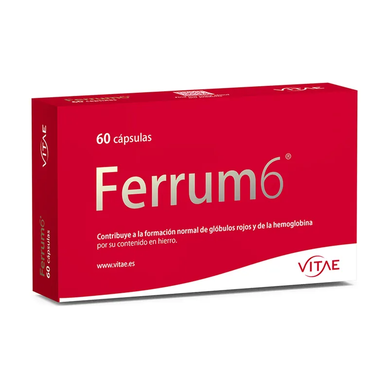 Ferrum6 high absorption iron 60 capsules Vitae Flash Sale