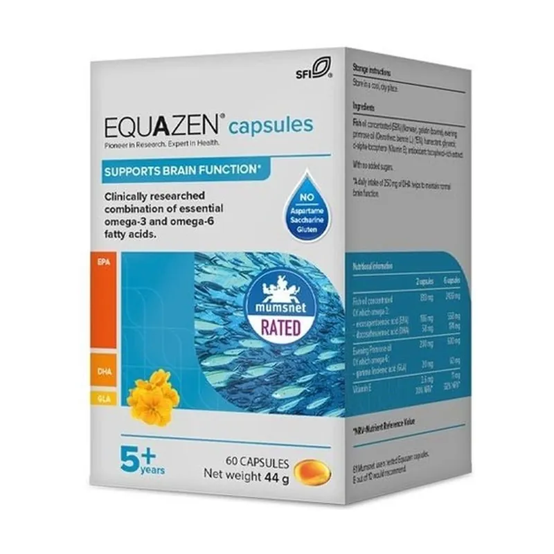 Equazen Omega-3 and 6 Chews chewable 60 capsules Vitae Fresh Stock