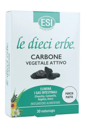 While Supplies Last active charcoal 30 capsules ESI