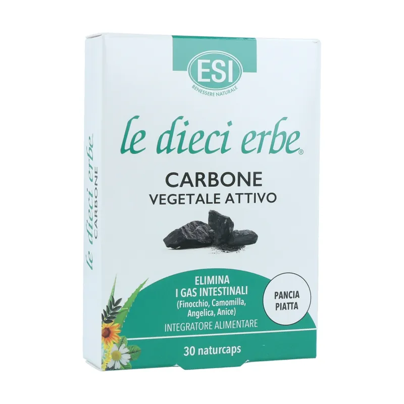 While Supplies Last active charcoal 30 capsules ESI
