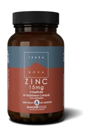 Zinc Complex 50 capsules of 15mg Terranova Order Now