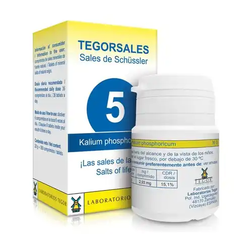 Place Order Tegorsal no. 5 (kalium phosphoricum) 20 g Tegor