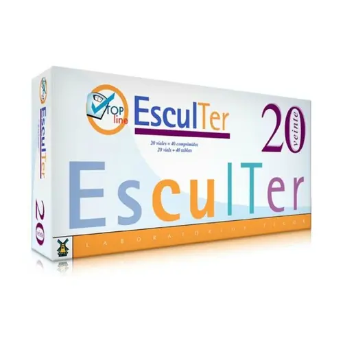 Sculpter Nº3 20 ampoules of 10 ml + 40 pills Tegor Time-Limited