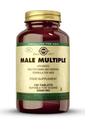 Affordable Male Multiple 120 tablets Solgar
