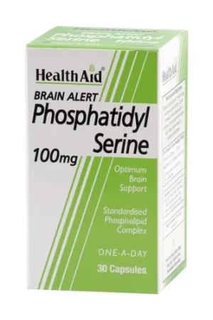 Professional Grade Phosphatidylserine Brain Alert 30 capsules Health Aid
