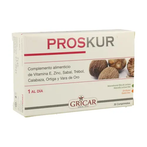 Proskur 30 capsules of 750mg Gricar Professional Grade