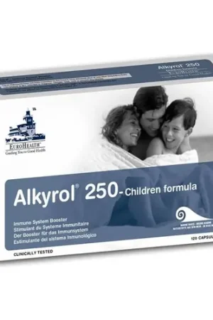 Alkyrol Children Formula Health 120 capsules of 250mg Eurohealth Today Only