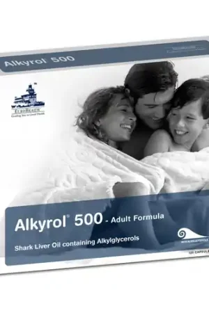 Alkyrol 500 120 capsules of 500mg Eurohealth Premium