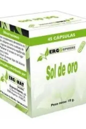 Today Only Golden Sun Ergosphere 45 capsules Ergonat