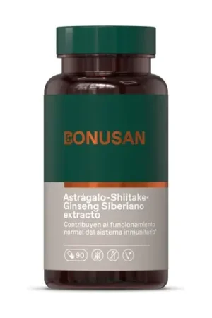 Secure Checkout Astragalo Extract - Shiitake - Siberian Ginseng 90 capsules Bonusan