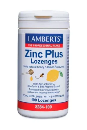 Zinc Plus Lozenges 100 pellets Lamberts Special Discount