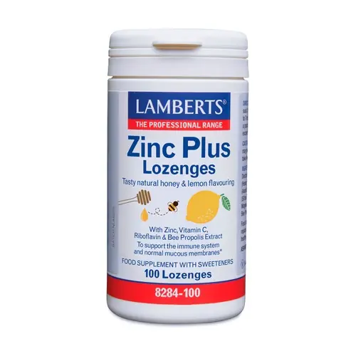 Zinc Plus Lozenges 100 pellets Lamberts Special Discount