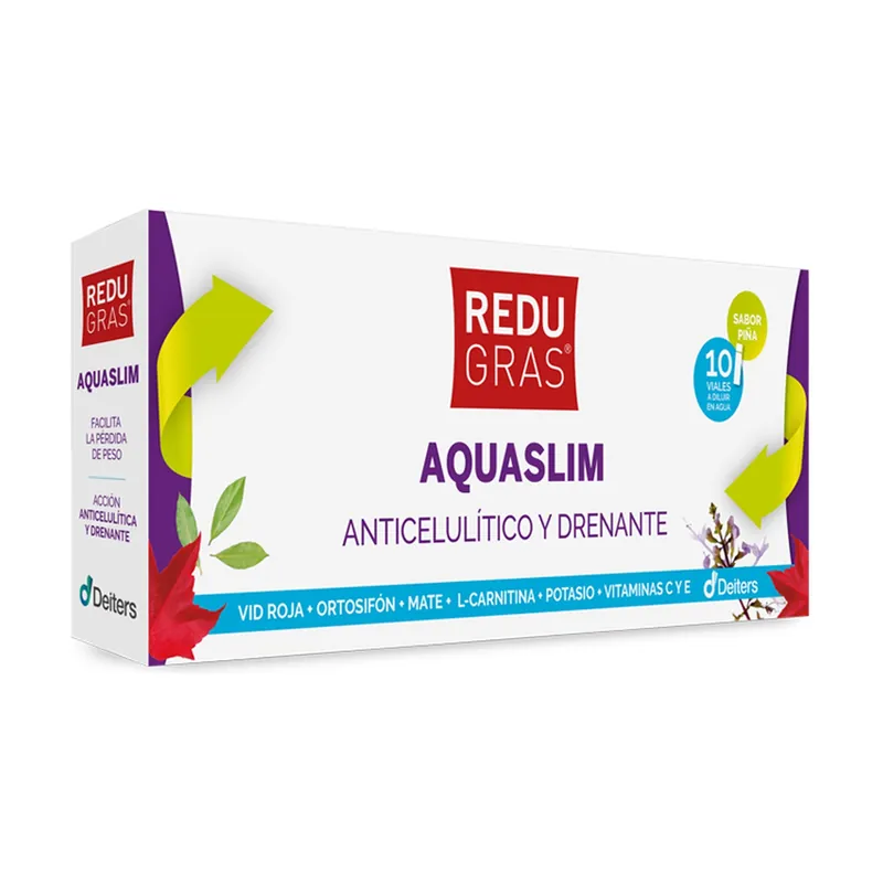 Redugras Aquaslim 10 vials of 10ml Deiters Best Choice