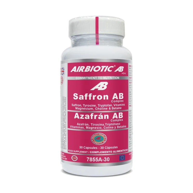 Saffron AB Complex 30 capsules Airbiotic One Day Deal