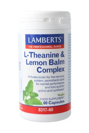 Time-Limited Theanine and Melissa Complex 60 tablets Lamberts