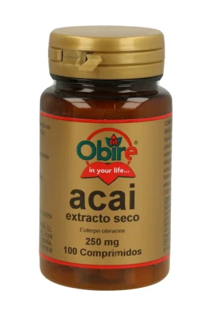 Big Sale Acai (Dry Ext 250 mg) 100 tablets of 1000mg Obire