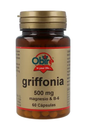 Latest Griffonia 500 mg + Magnesium + B6 60 capsules Obire