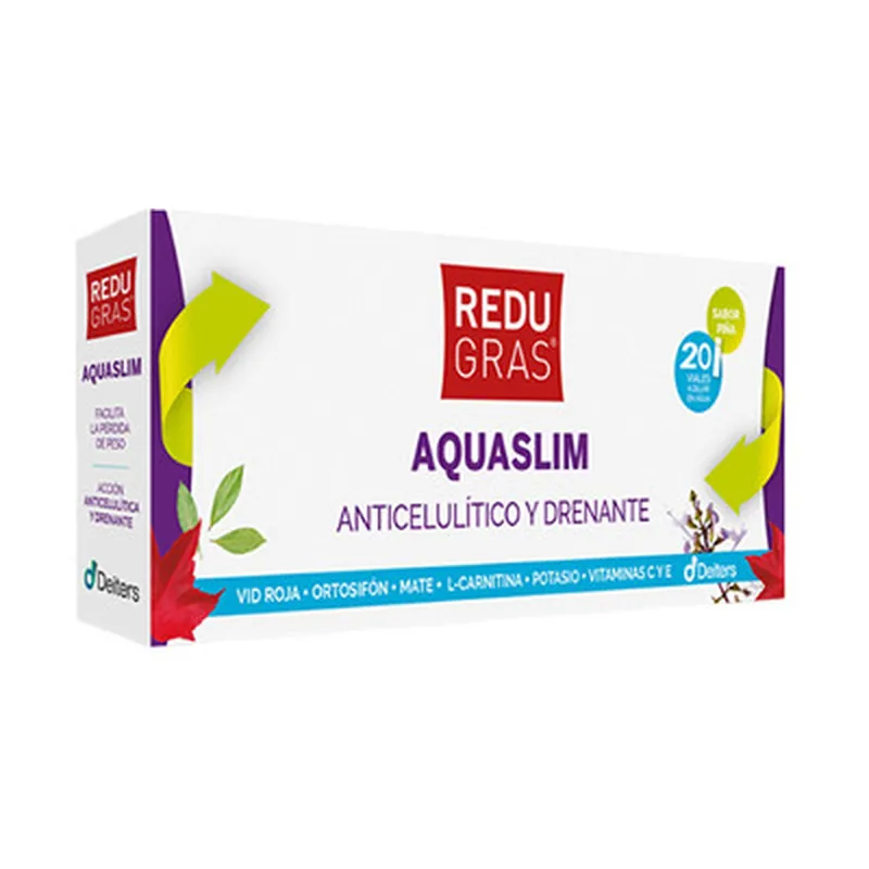 Buy Online Redugras Aquaslim 20 vials of 10ml Deiters