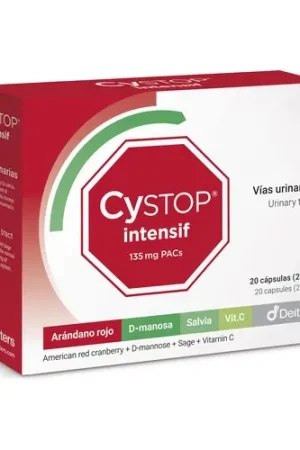 Top Pick Cystop Intensif Cranberry 20 capsules of 135mg Deiters