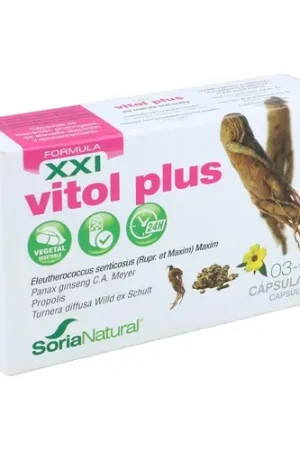03 C Vitol Plus (Formula XXI) 30 capsules Soria Natural Place Order